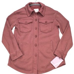 Avec Les Filles Shirt Jacket, NWT, XS